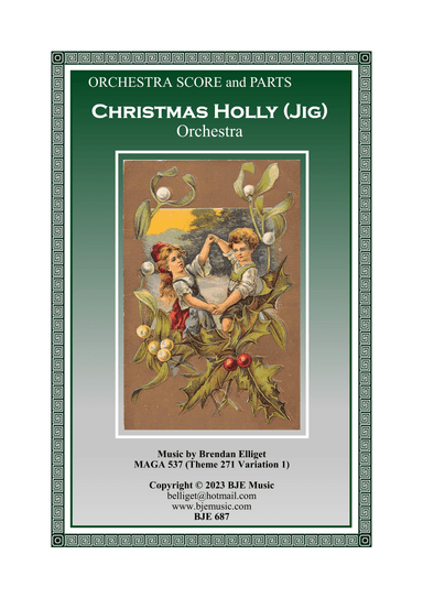 Christmas Holly (Jig) - Orchestra