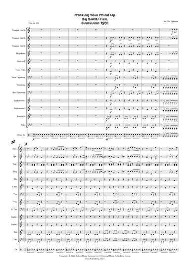 Making Your Mind Up (arr. Phillip Lawrence)