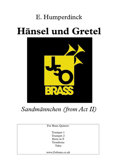 Sandmännchen & Evening Prayer from Hänsel und Gretel (arr. Edmund Morgan)