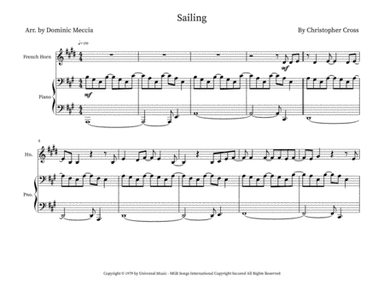 Sailing (arr. Dominic Meccia)