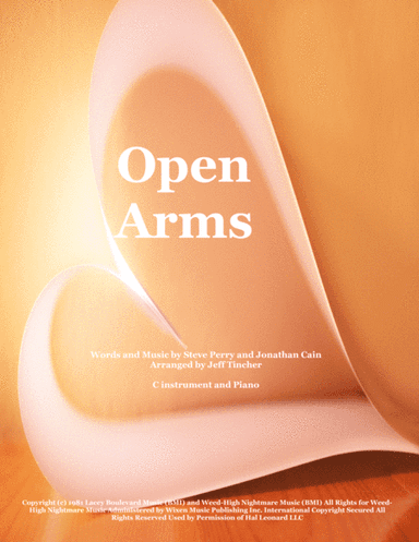 Open Arms (arr. Jeff Tincher)