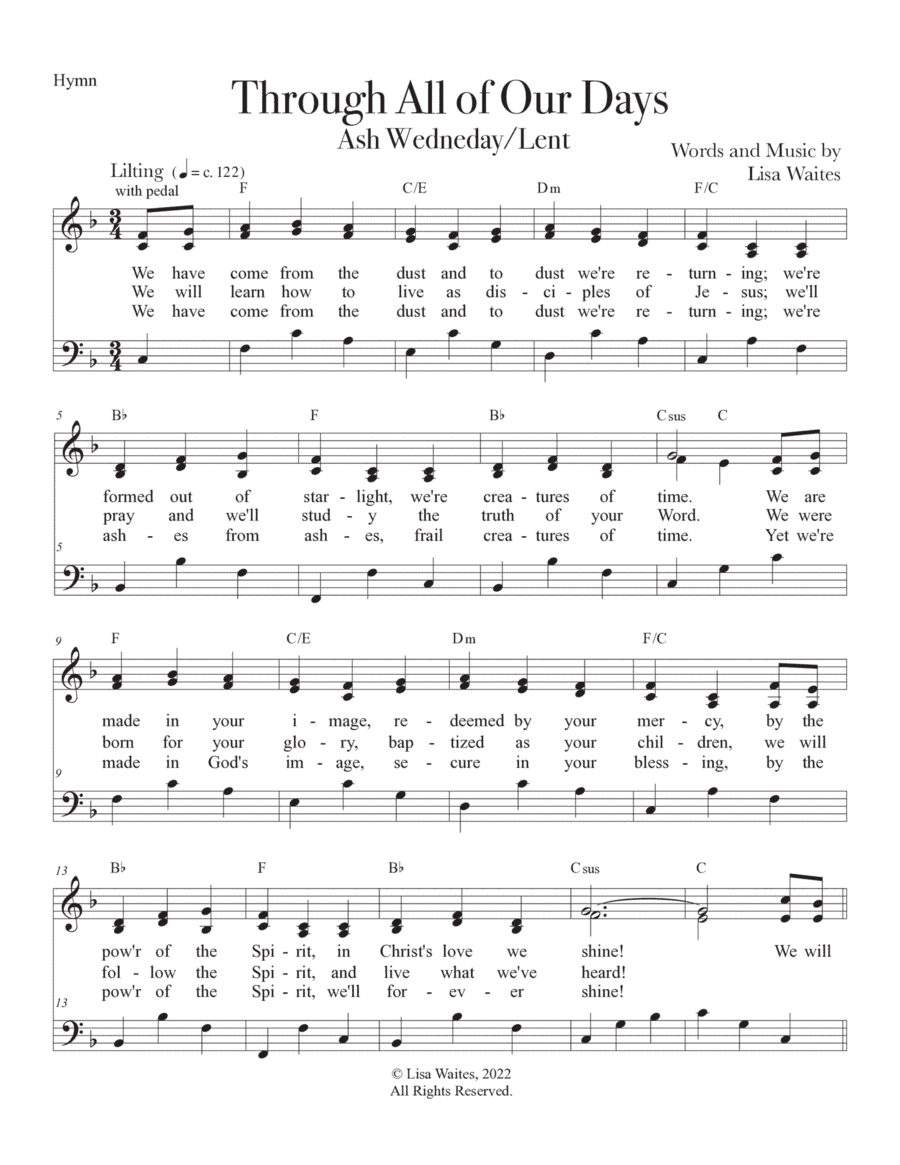 Through All Of Our Days