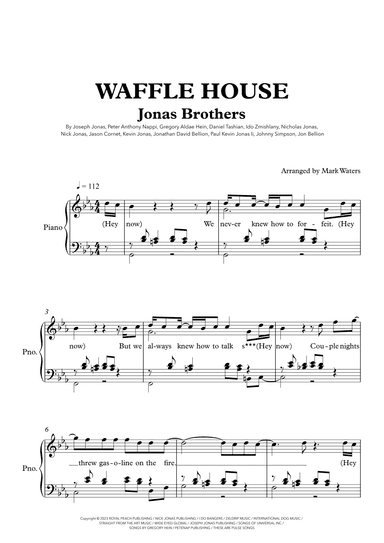 Waffle House (arr. Mark Waters)