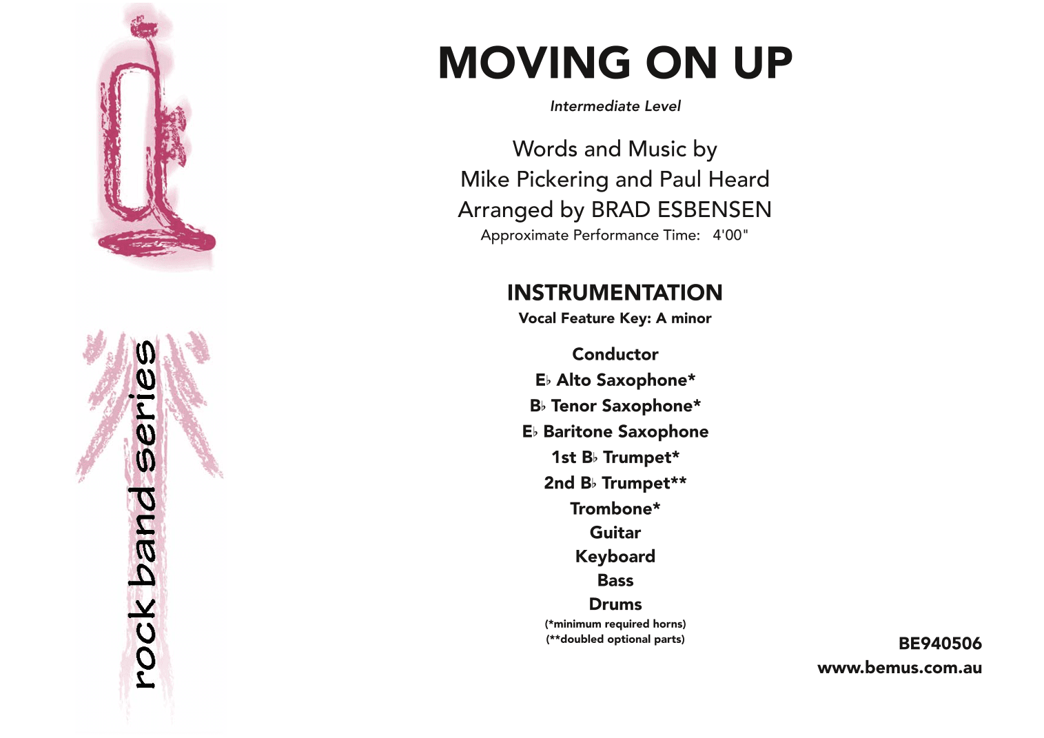Moving On Up (arr. Brad Esbensen)