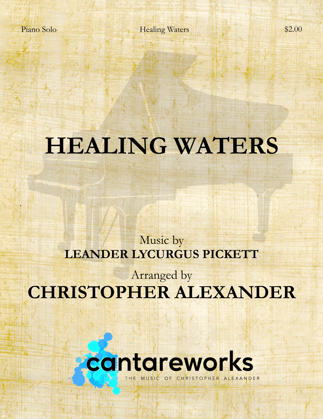 Healing Waters (arr. Christopher Alexander)