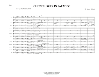 Cheeseburger In Paradise (arr. Matt Conaway)