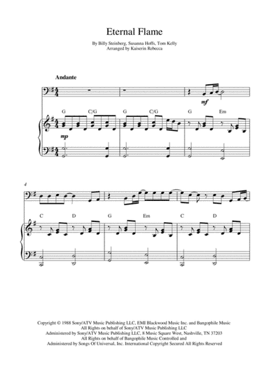 Eternal Flame (arr. Kaiserin Rebecca)