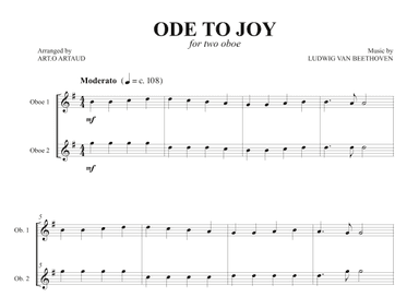 Ode to Joy (arr. Art.o Artaud)