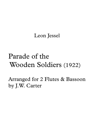 Parade of the Wooden Soldiers (arr. J.W. Carter)