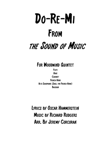 Do-Re-Mi (arr. Jeremy Corcoran)