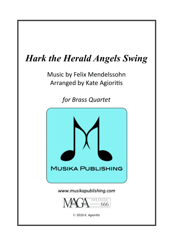 Hark the Herald Angels Swing - Jazz Carol for Brass Quartet (arr. K. Agioritis)