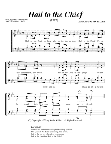 Hail to the Chief (President) (arr. Kevin Keller)