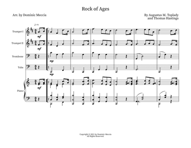 Rock of Ages (arr. Dominic Meccia)