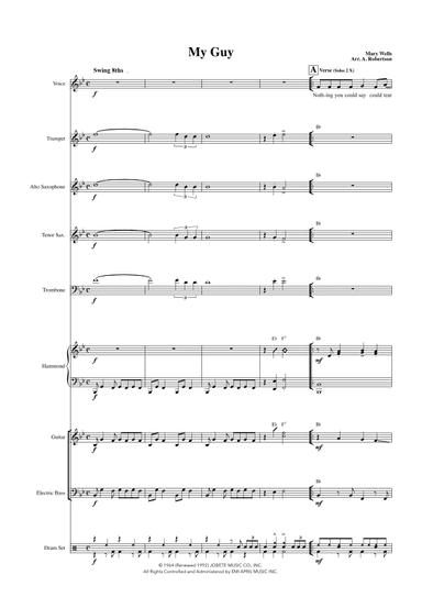 My Guy (arr. Andrew Robertson)