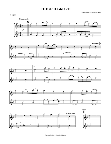 The Ash Grove (arr. Mark Phillips)