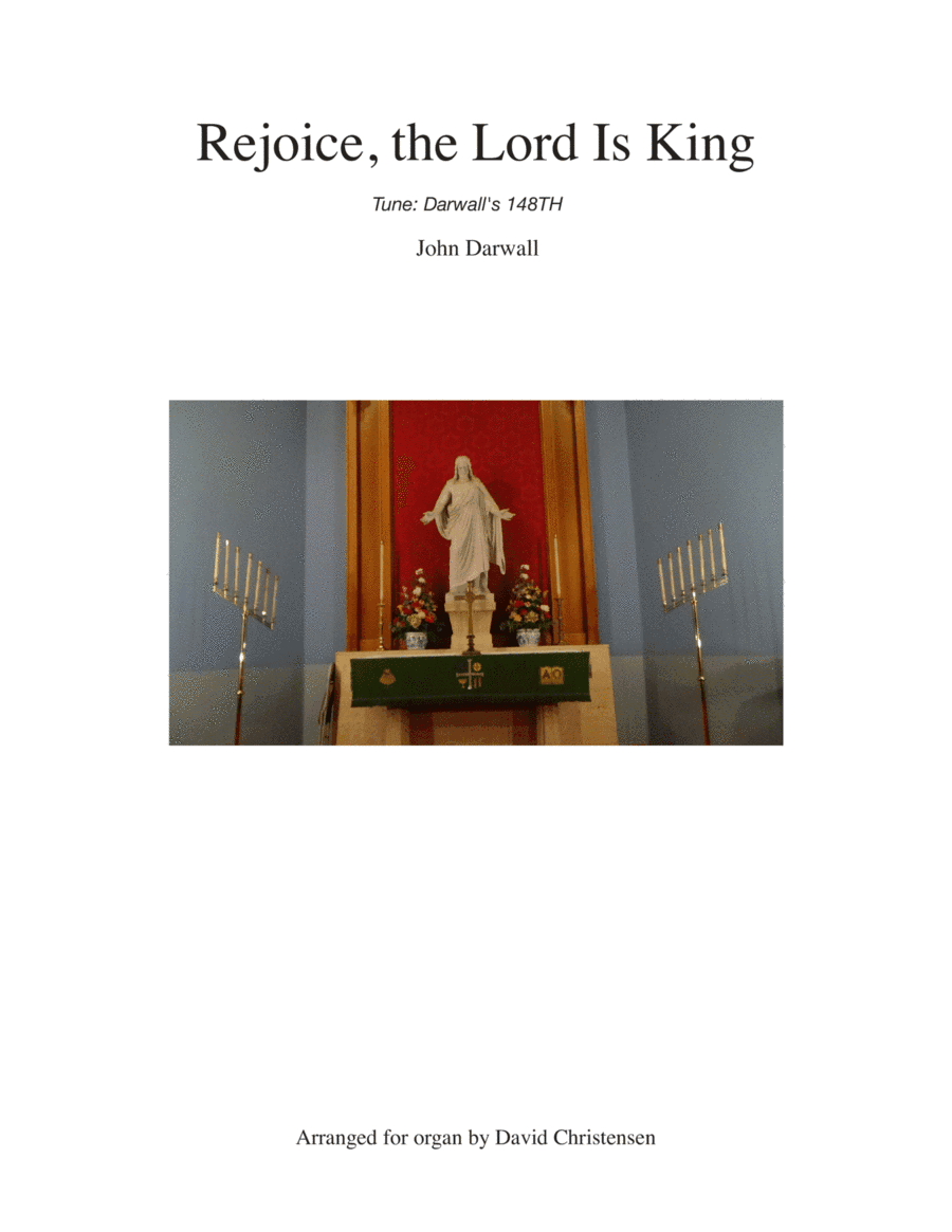 Rejoice, the Lord Is King (arr. David Christenen)