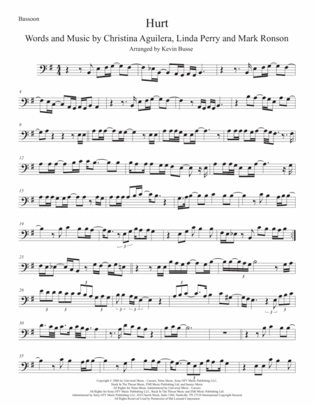 Hurt (arr. Kevin Busse)