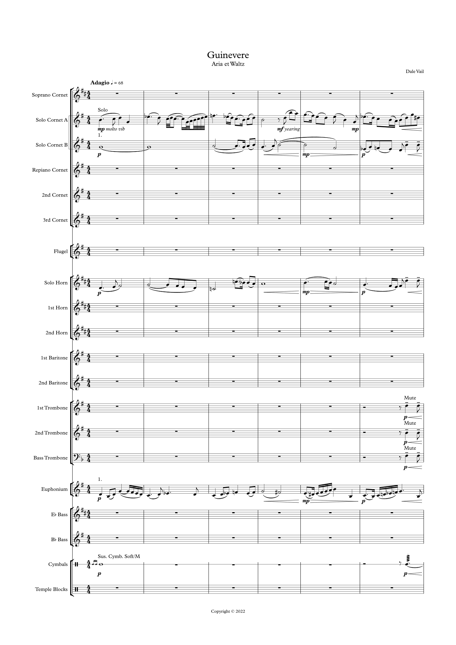 Guinevere - Aria et Waltz