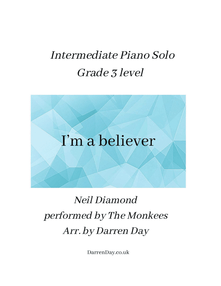 I'm A Believer (arr. Darren Day)