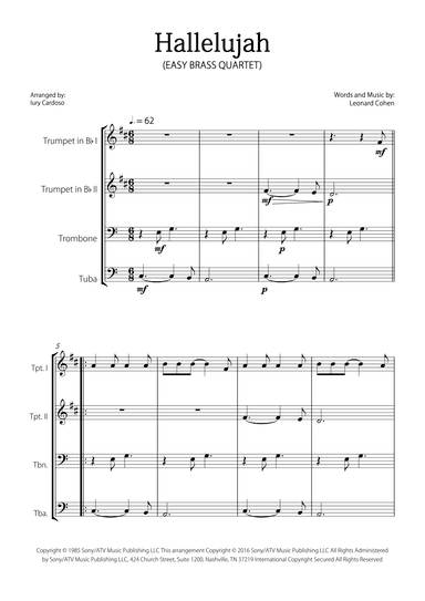 Hallelujah (arr. Iury Cardoso)
