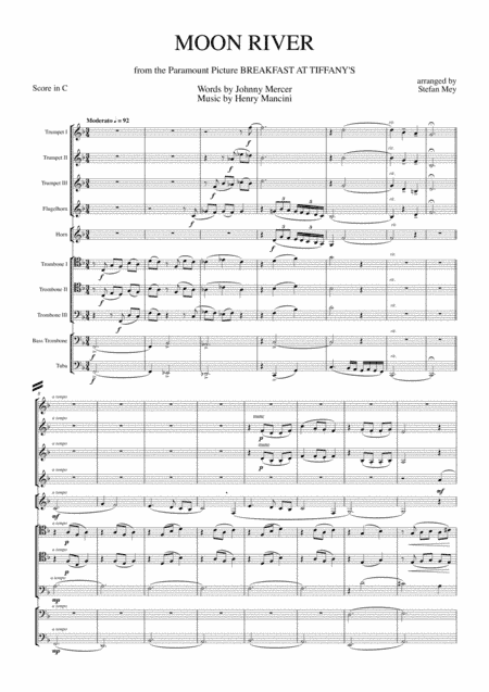 Moon River (arr. Stefan Mey)