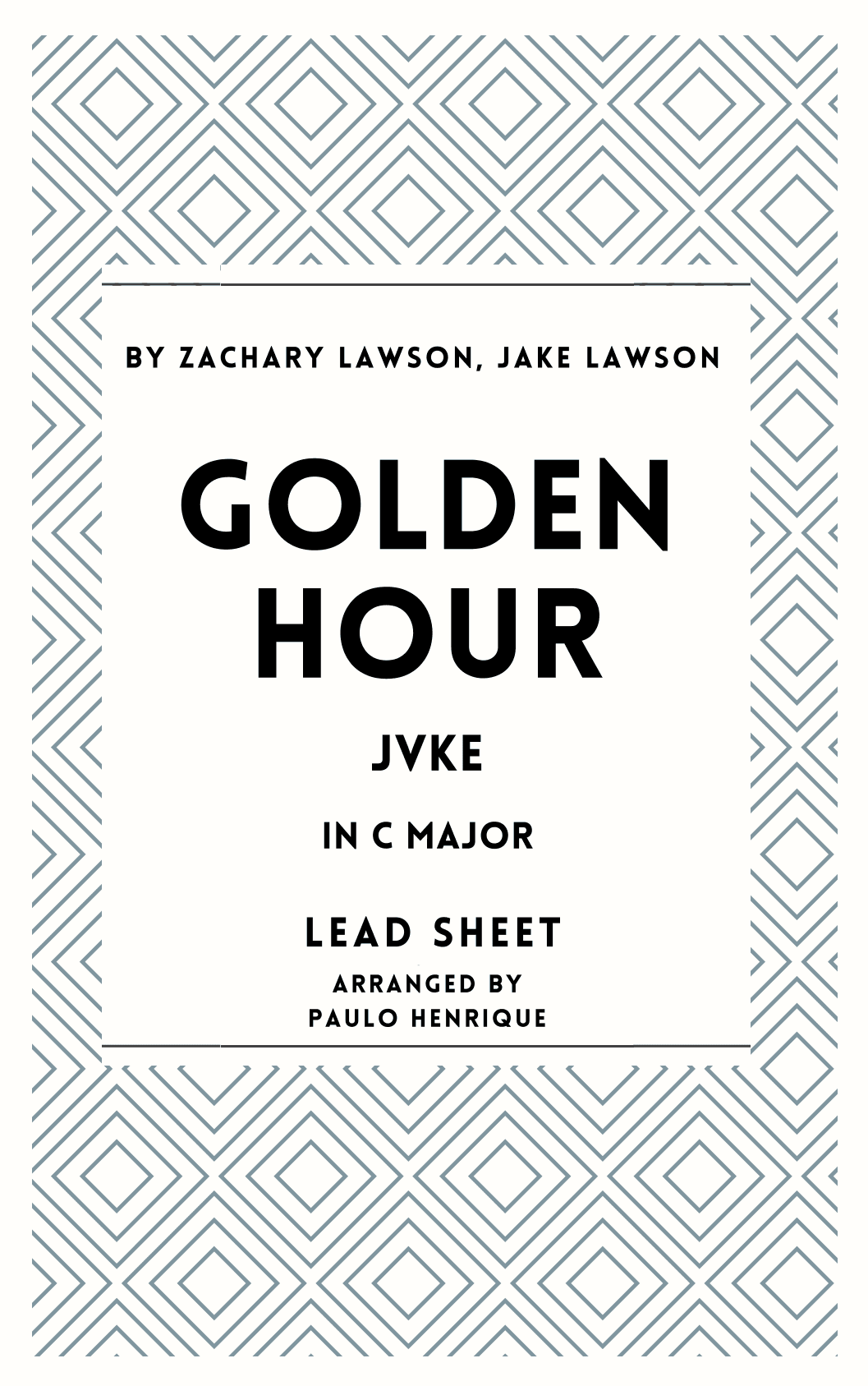 Golden Hour (arr. Paulo Henrique)