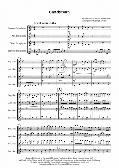 Candyman (arr. Kayleigh Huelin)