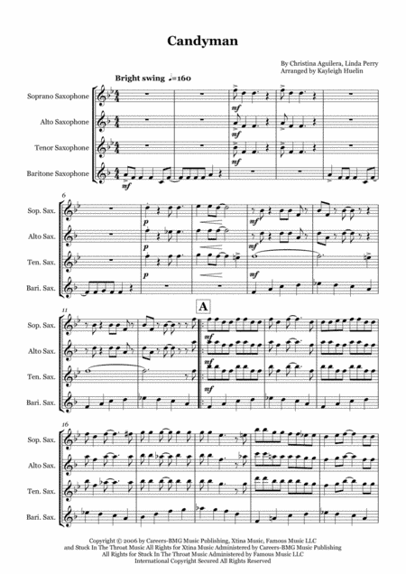 Candyman (arr. Kayleigh Huelin)