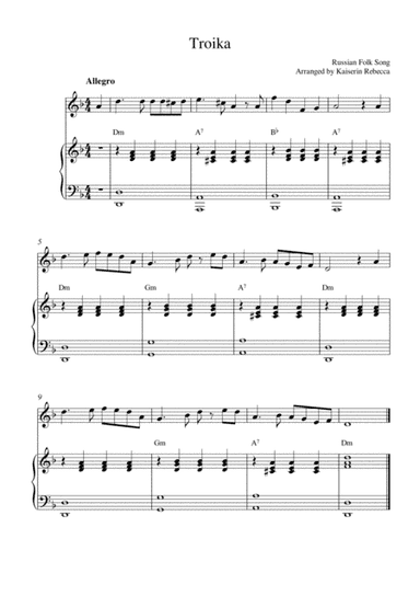 Troika (arr. Kaiserin Rebecca)