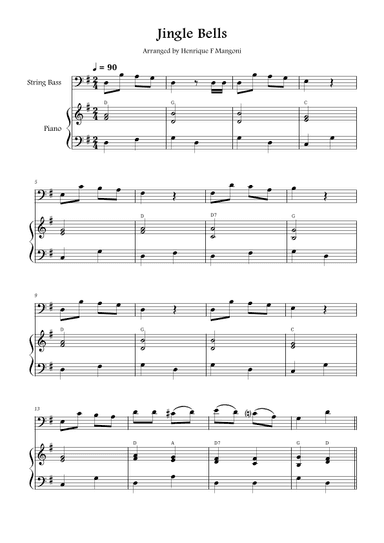 Jingle Bells (arr. Henrique F Mangoni)