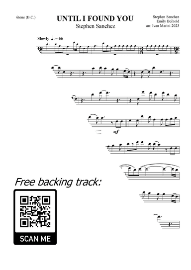 Until I Found You (arr. Ivan Marini)