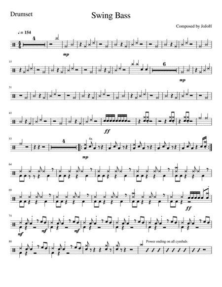 Swing Bass - Drumset