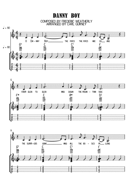 Danny Boy (arr. Carl Gurney)