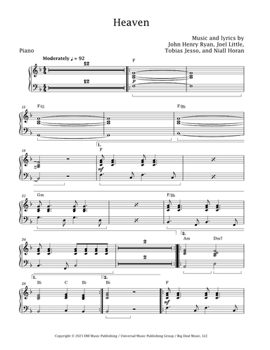 Heaven (arr. David Lartey)