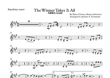 The Winner Takes It All (arr. Antônio S. Fernandes)