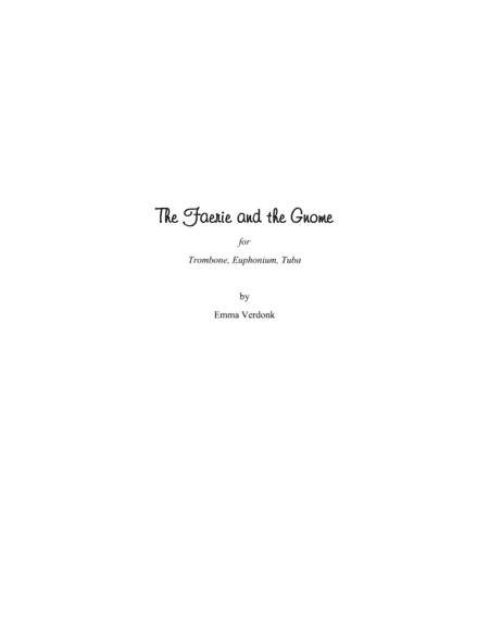 The Faerie and the Gnome