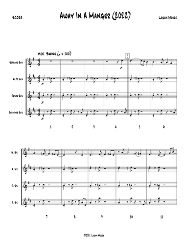 Away In A Manger (2022) (arr. Logan Moore)