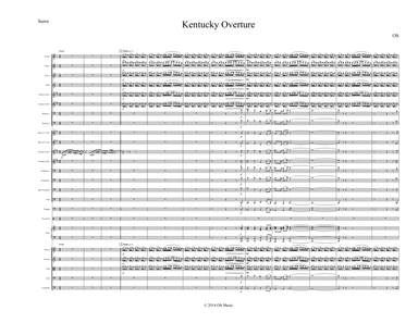 Kentucky Overture (My Old Kentucky Home Variations) (arr. Tim Olt)
