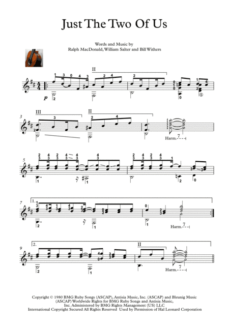 Just The Two Of Us (arr. PianoSheetNow)