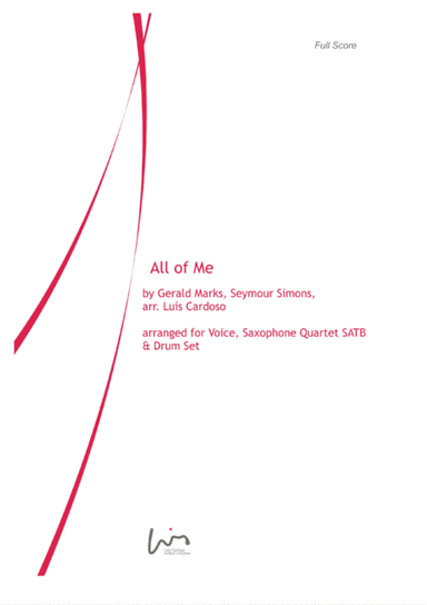 All Of Me (arr. Luis Cardoso)