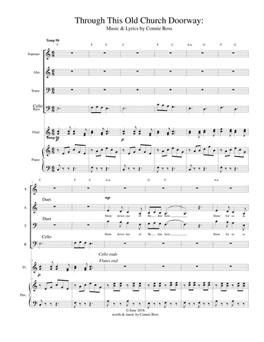 Through This Old Church Doorway (arr. Connie Boss)
