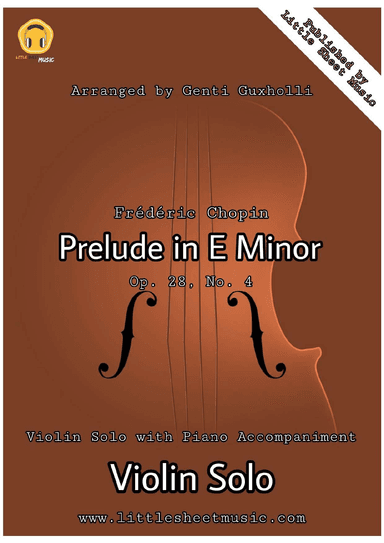 Prelude In E Minor, Op. 28, No. 4 (arr. Genti Guxholli)