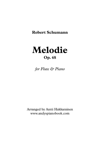 Melody - Flute & Piano (arr. Antti Hakkarainen)