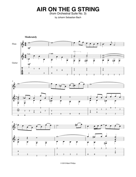 Air on the G String (arr. Mark Phillips)