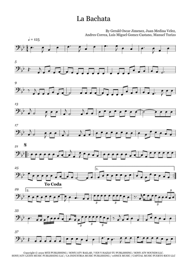 La Bachata (arr. Fernanda Moura)