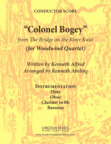 March - "Colonel Bogey" (for Woodwind Quartet) (arr. Kenneth Abeling)