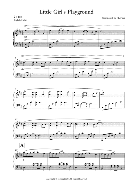 Little Girl's Playground