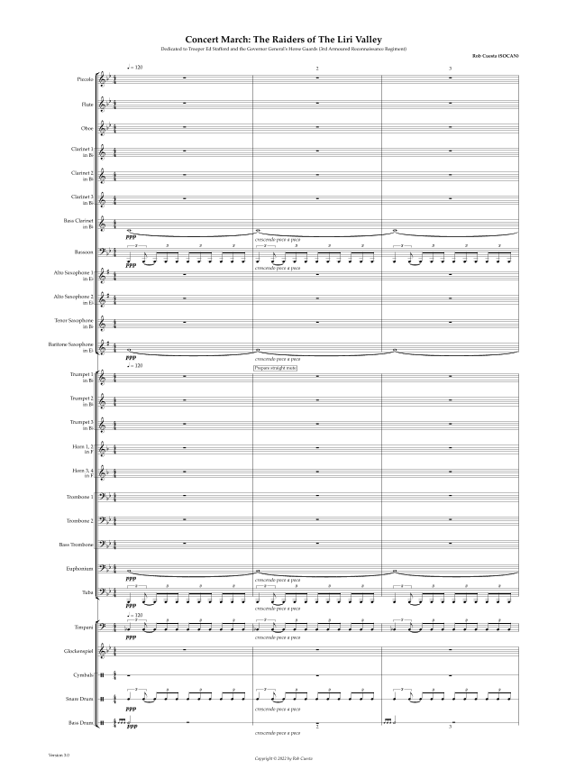 Concert March: The Raiders of Liri Valley