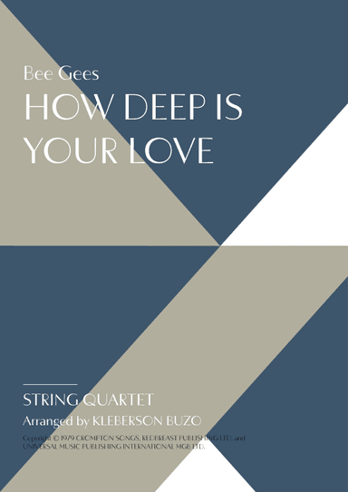 How Deep Is Your Love (arr. Kleberson Buzo)