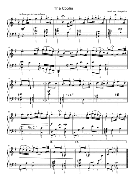 The Coolin (arr. Harpoline)